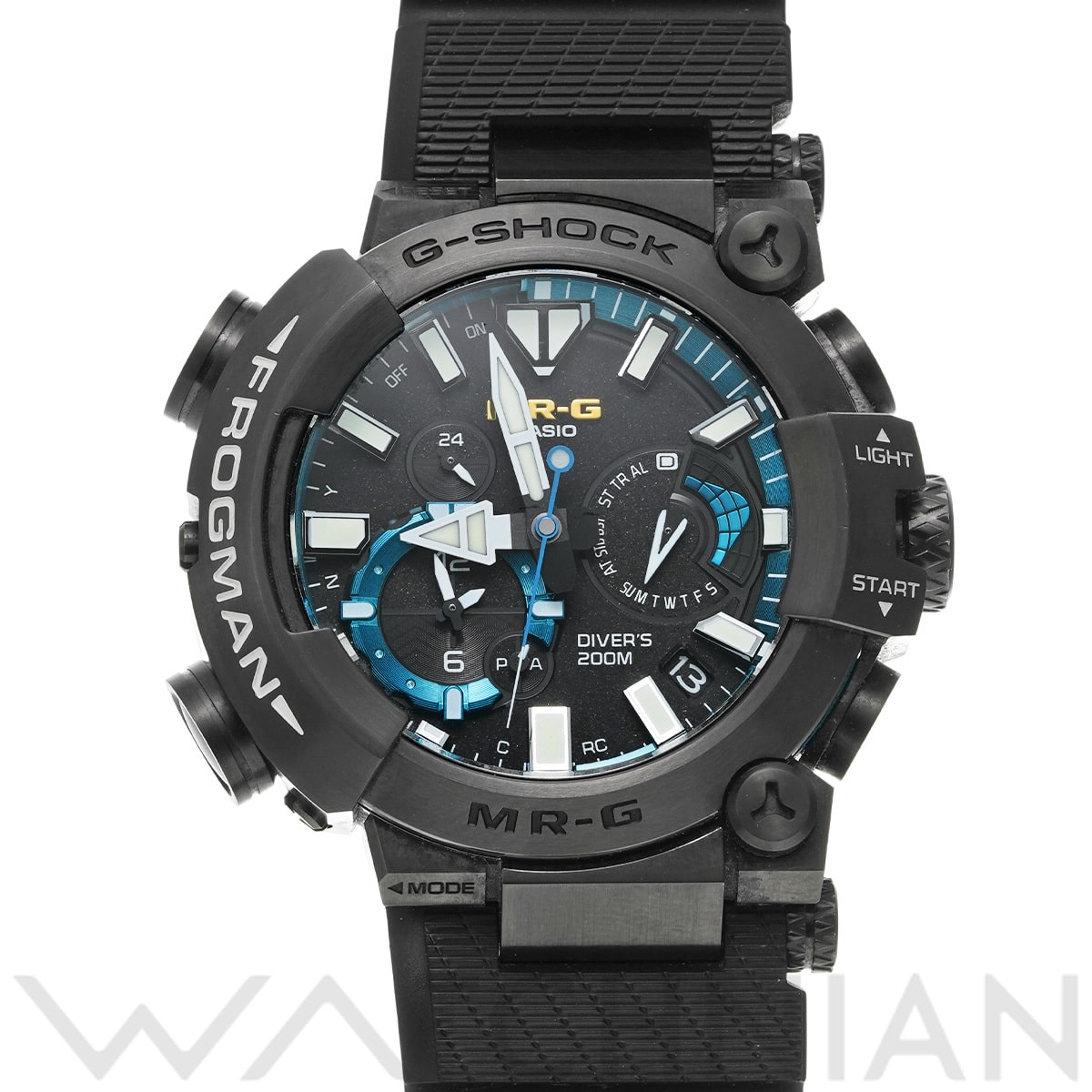 カシオ G-SHOCK MR-G フロッグマン MRG-BF1000R-1AJR ブラック メンズ 時計 【中古】【wristwatch】
