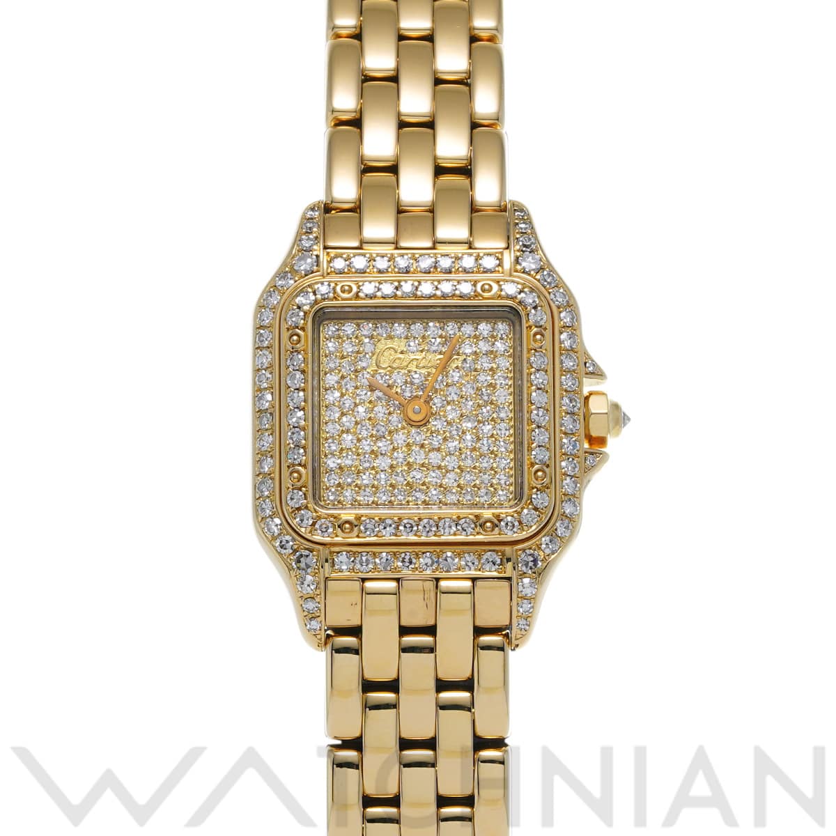 カルティエ パンテール SM WF3078B9 ダイヤモンド レディース 時計 【中古】【wristwatch】