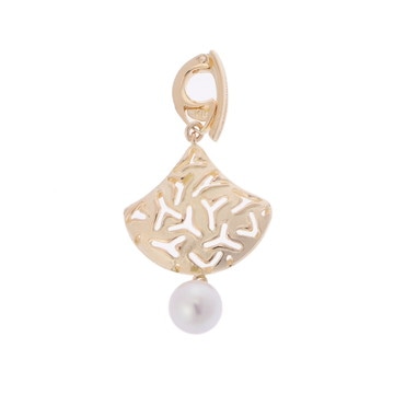 AKコレクション パール ペンダントトップ ゴールド K18イエローゴールド YG レディース ジュエリー 【中古】【jewelry】
