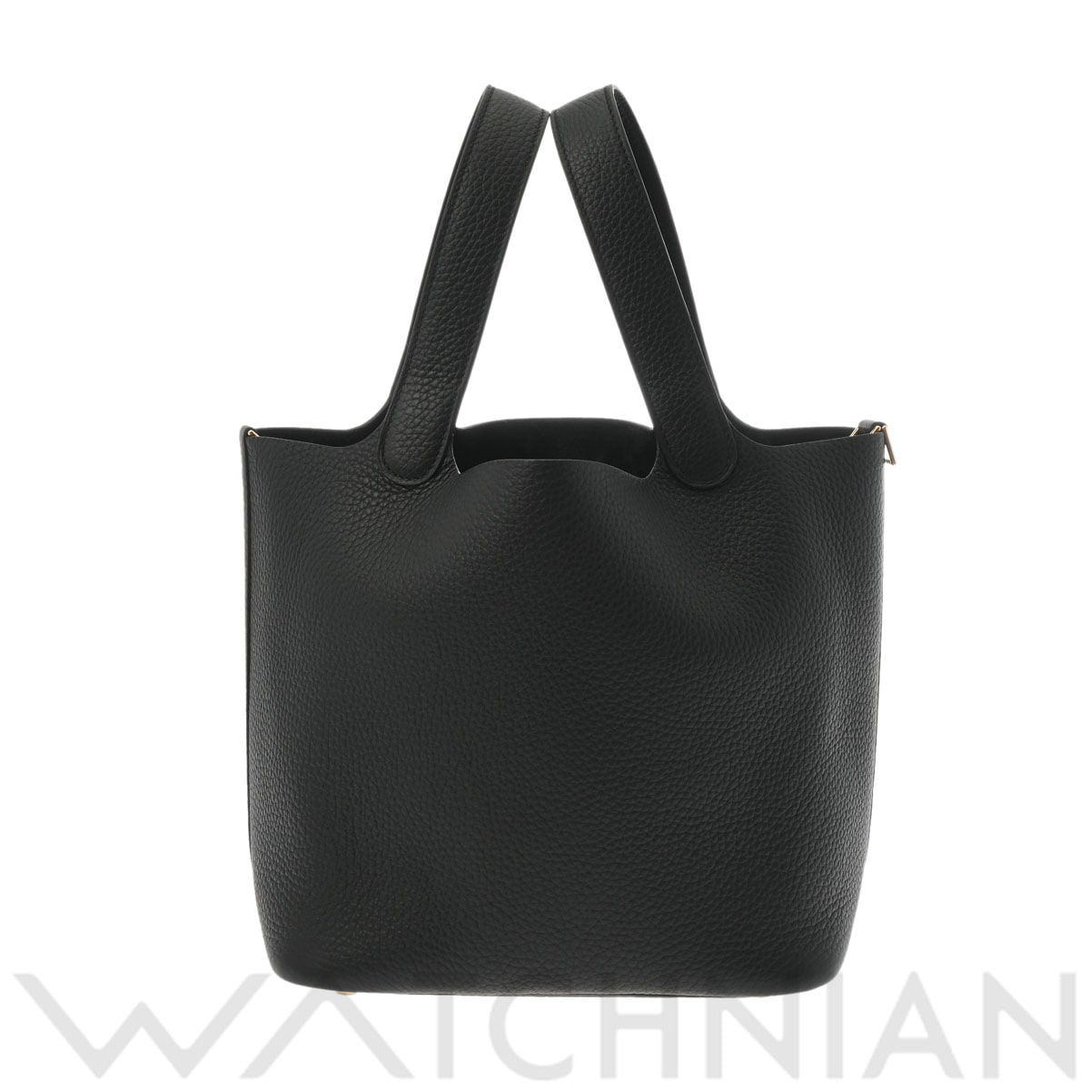 エルメス ピコタンロック MM ブラック/ゴールド金具 トリヨンクレマンス レディース バッグ 【未使用】【bag】
