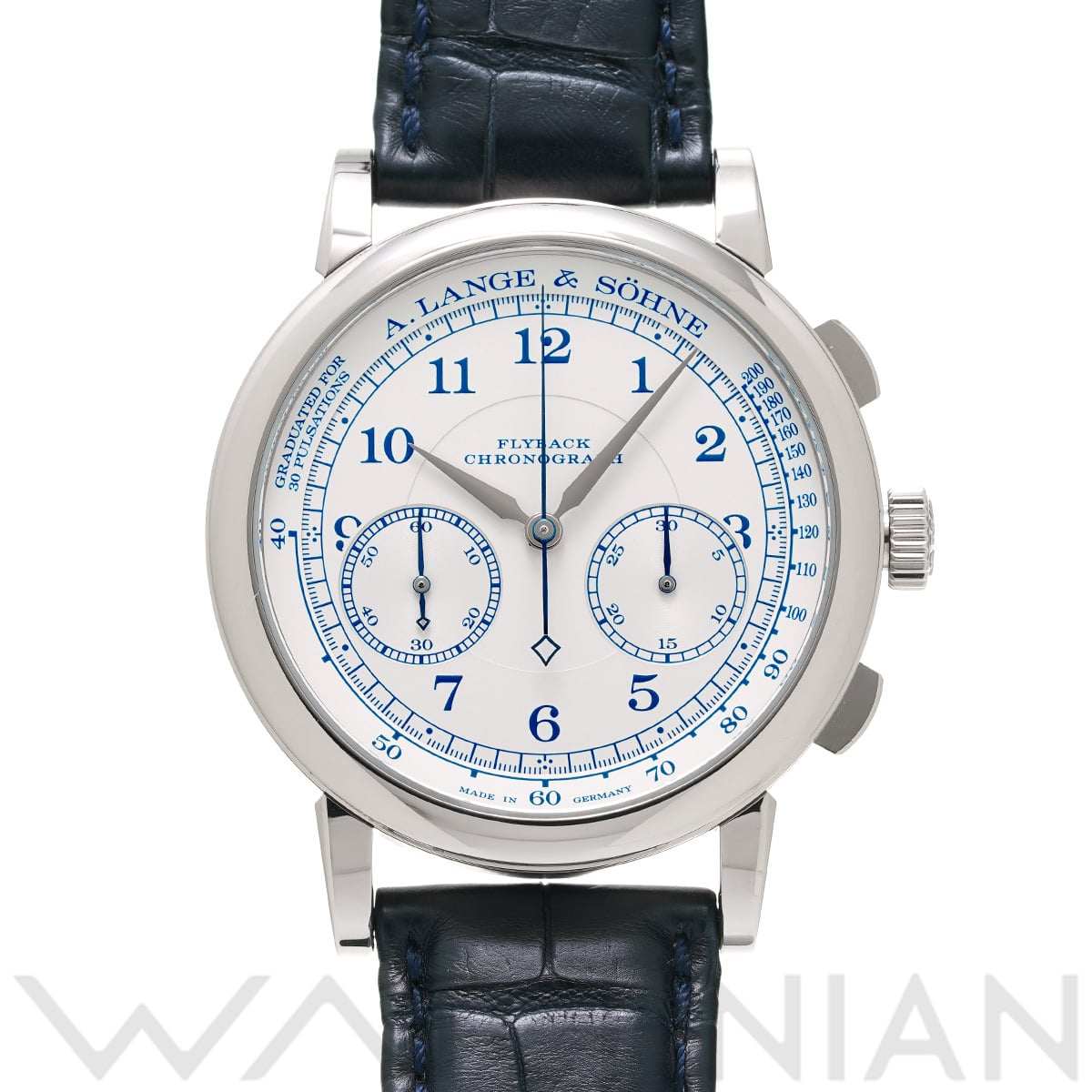 ランゲ＆ゾーネ 1815 クロノグラフ 414.026 シルバー メンズ 時計 【中古】【wristwatch】