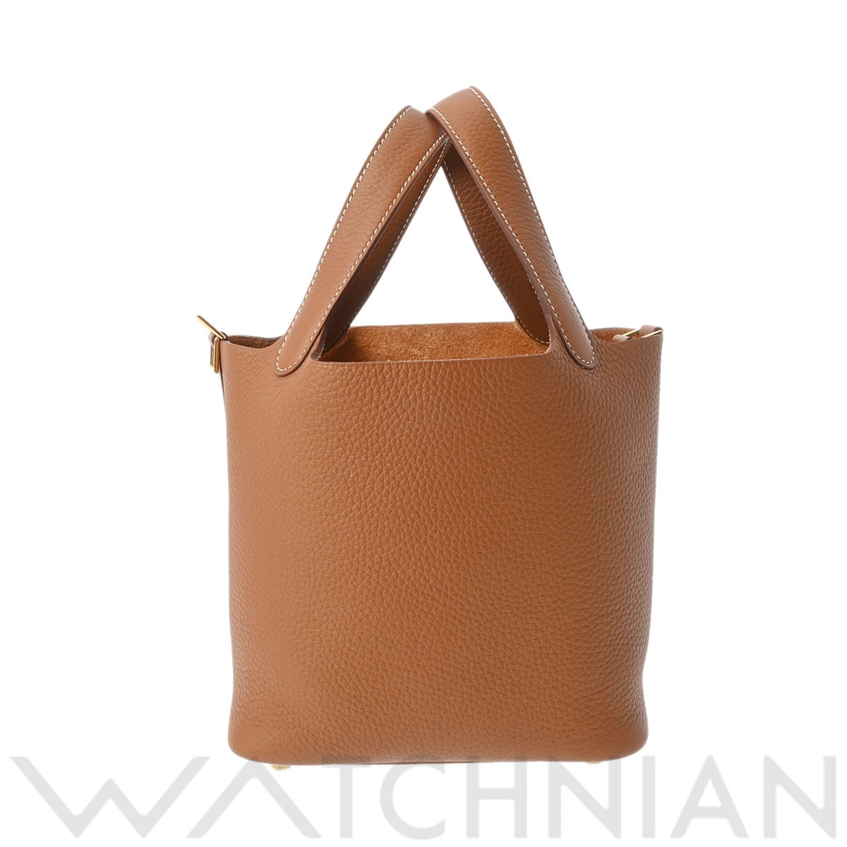エルメス ピコタン ロック PM  ゴールド/ゴールド金具 トリヨンクレマンス レディース バッグ 【未使用】【bag】