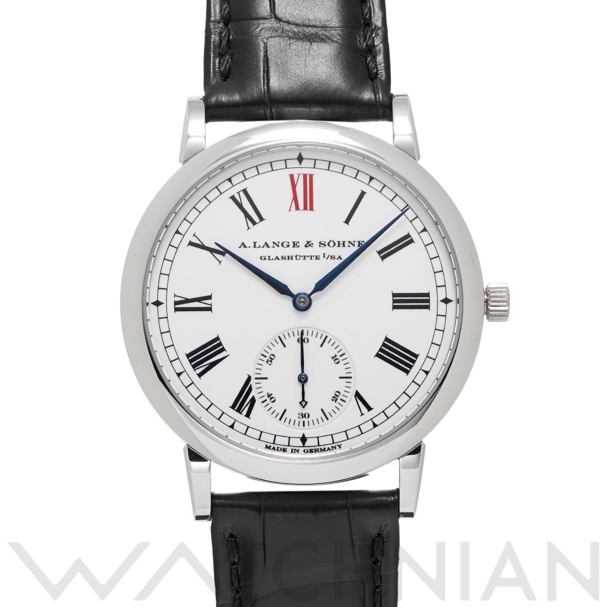 ランゲ＆ゾーネ ランゲマチック エマイユ 302.025 ホワイト メンズ 時計 【中古】【wristwatch】