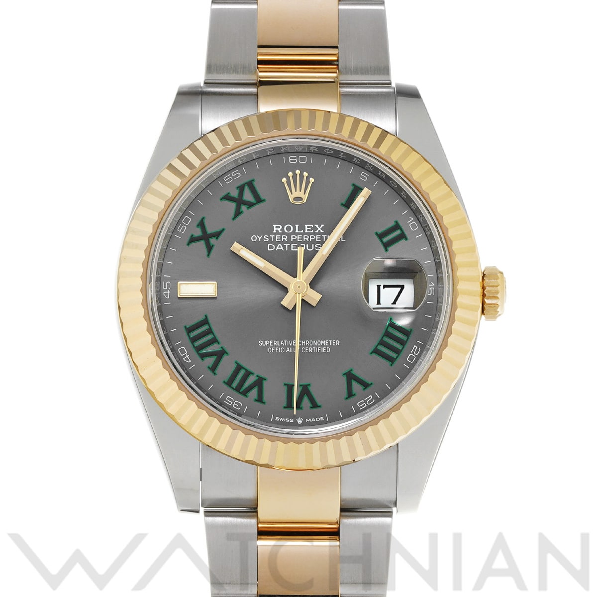 ロレックス デイトジャスト 41 126333 スレート メンズ 時計 【新品】【wristwatch】