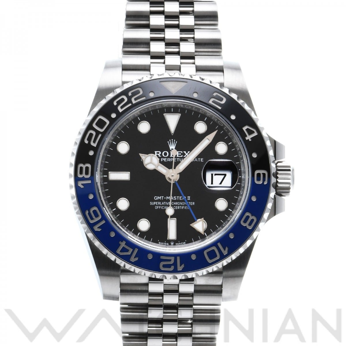 ロレックス GMTマスターII 126710BLNR ブラック メンズ 時計 【新品】【wristwatch】