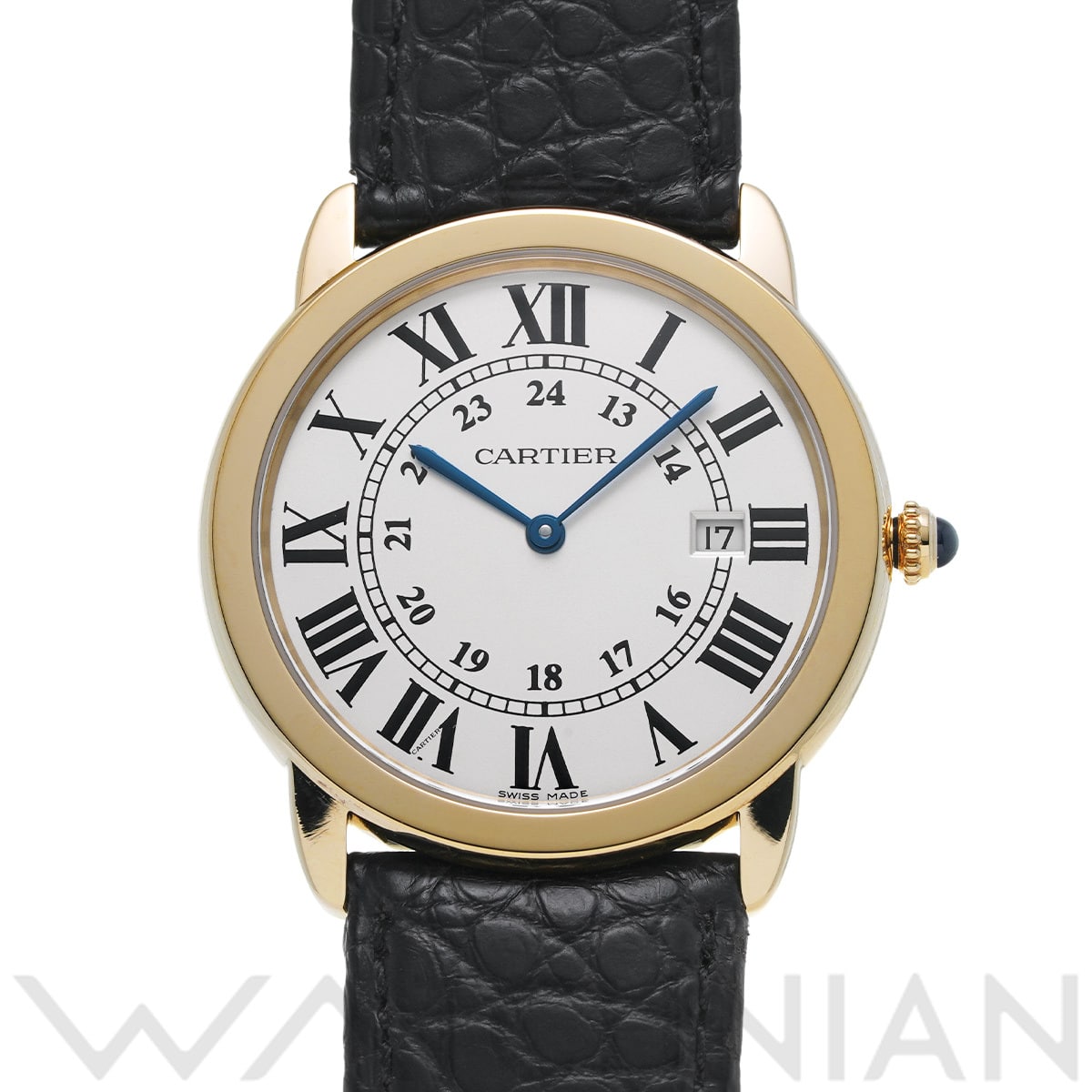 カルティエ ロンド ソロ ドゥ カルティエ LM W6700455 シルバー ユニセックス 時計 【中古】【wristwatch】