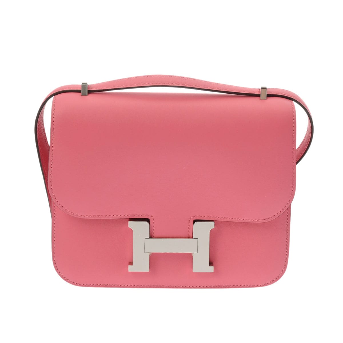 エルメス コンスタンス ミニ 18 ローズアザレ ヴォースイフト レディース バッグ 【未使用】【bag】