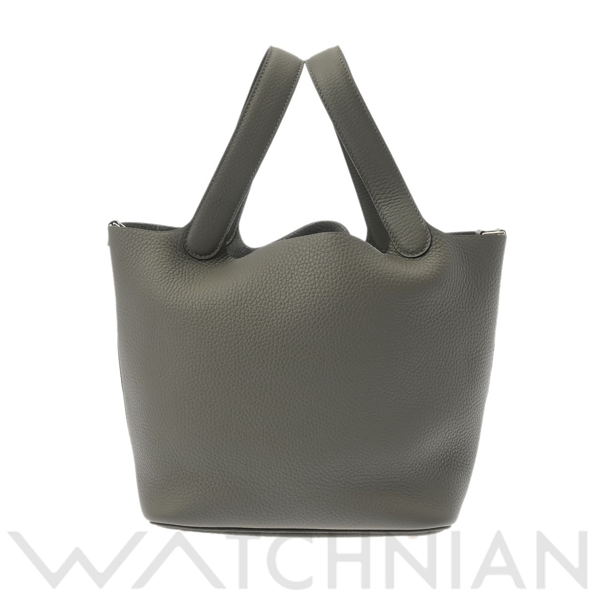 エルメス ピコタンロック MM グリメイヤー/パラジウム金具 トリヨンクレマンス レディース バッグ 【未使用】【bag】