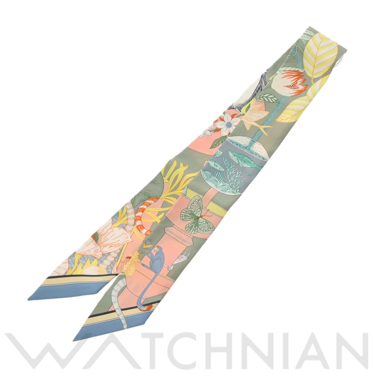 エルメス ツイリー PRECIOUS PARADAISE ヴェールアマンド 064094S シルク100％ レディース 【新品】【other】