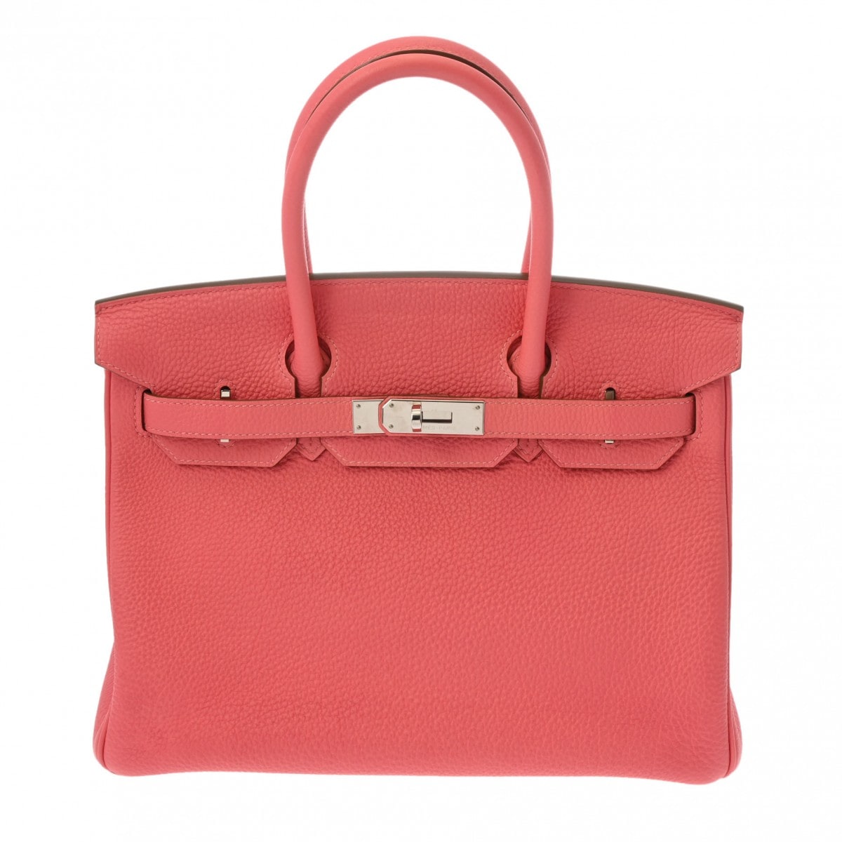 エルメス バーキン 30 ローズリップスティック/パラジウム金具 トゴ レディース バッグ 【中古】【bag】