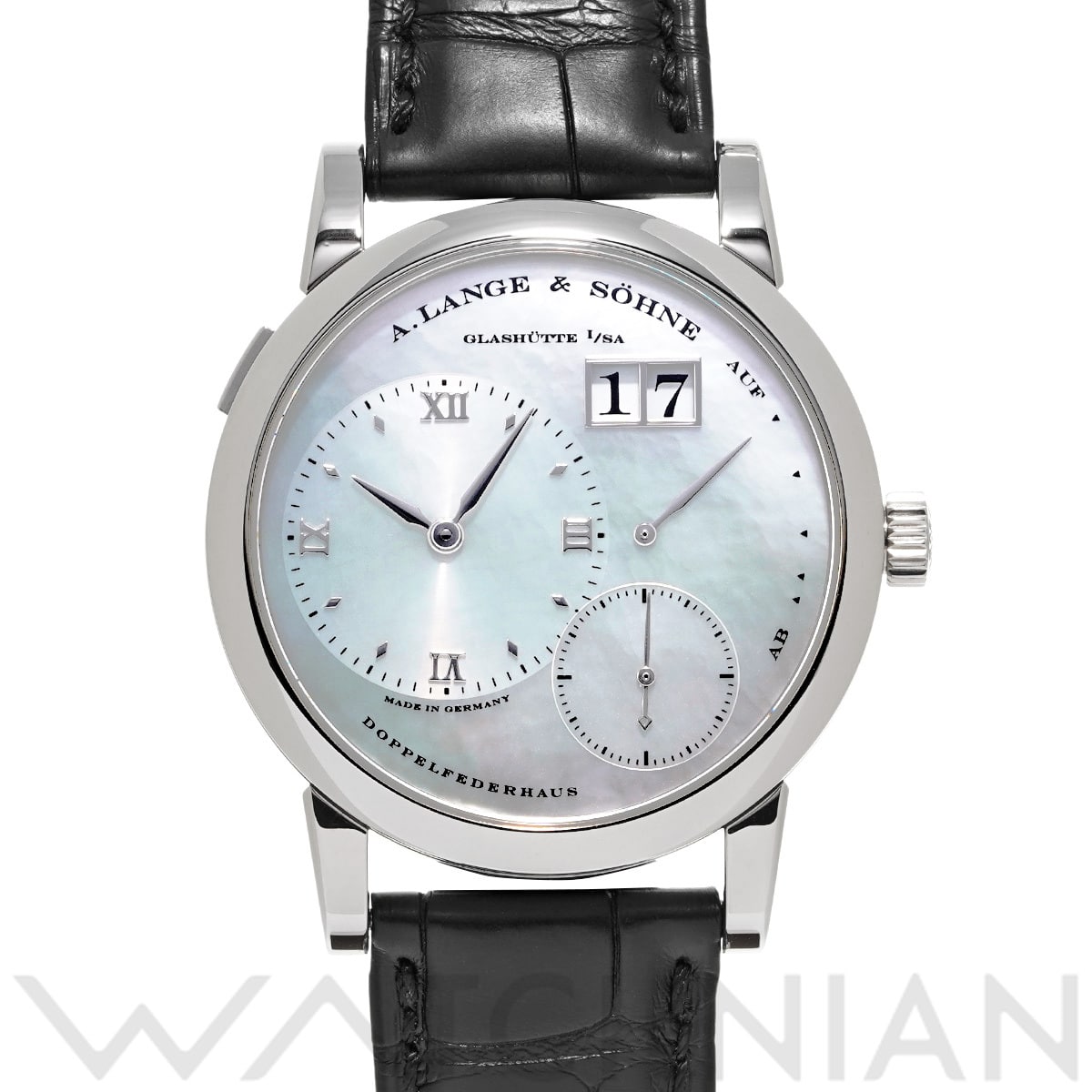 ランゲ&ゾーネ ランゲ1 ソワレ 110.029 ホワイトシェル メンズ 時計 【中古】【wristwatch】