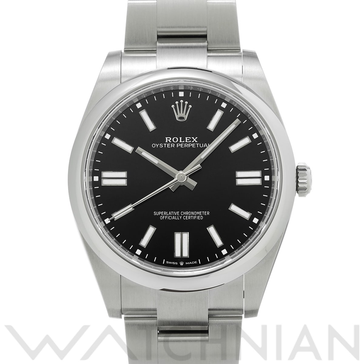 ロレックス オイスターパーペチュアル 41 124300 ブライトブラック メンズ 時計 【新品】【wristwatch】