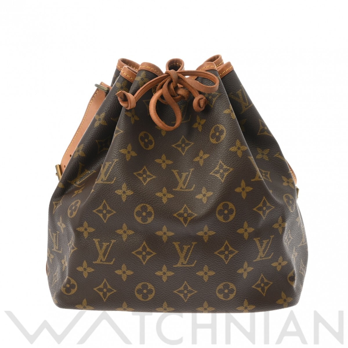 ルイ ヴィトン モノグラム プチノエ ブラウン M42226 モノグラムキャンバス レディース バッグ 【中古】【bag】