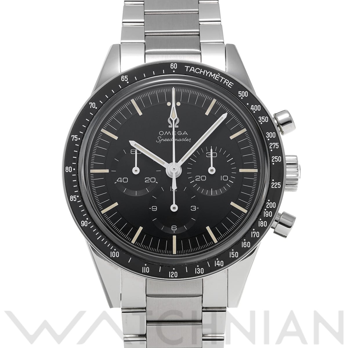 オメガ スピードマスター キャリバー321 311.30.40.30.01.001 ブラック メンズ 時計 【中古】【wristwatch】