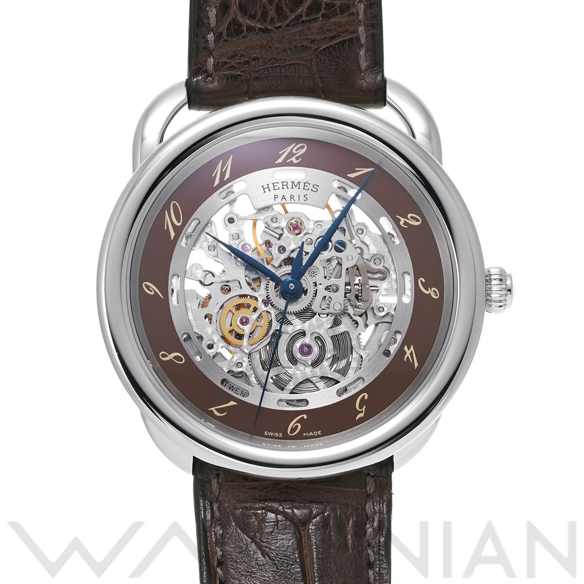 エルメス アルソー スケルトン AR6.710a スケルトン メンズ 時計 【中古】【wristwatch】
