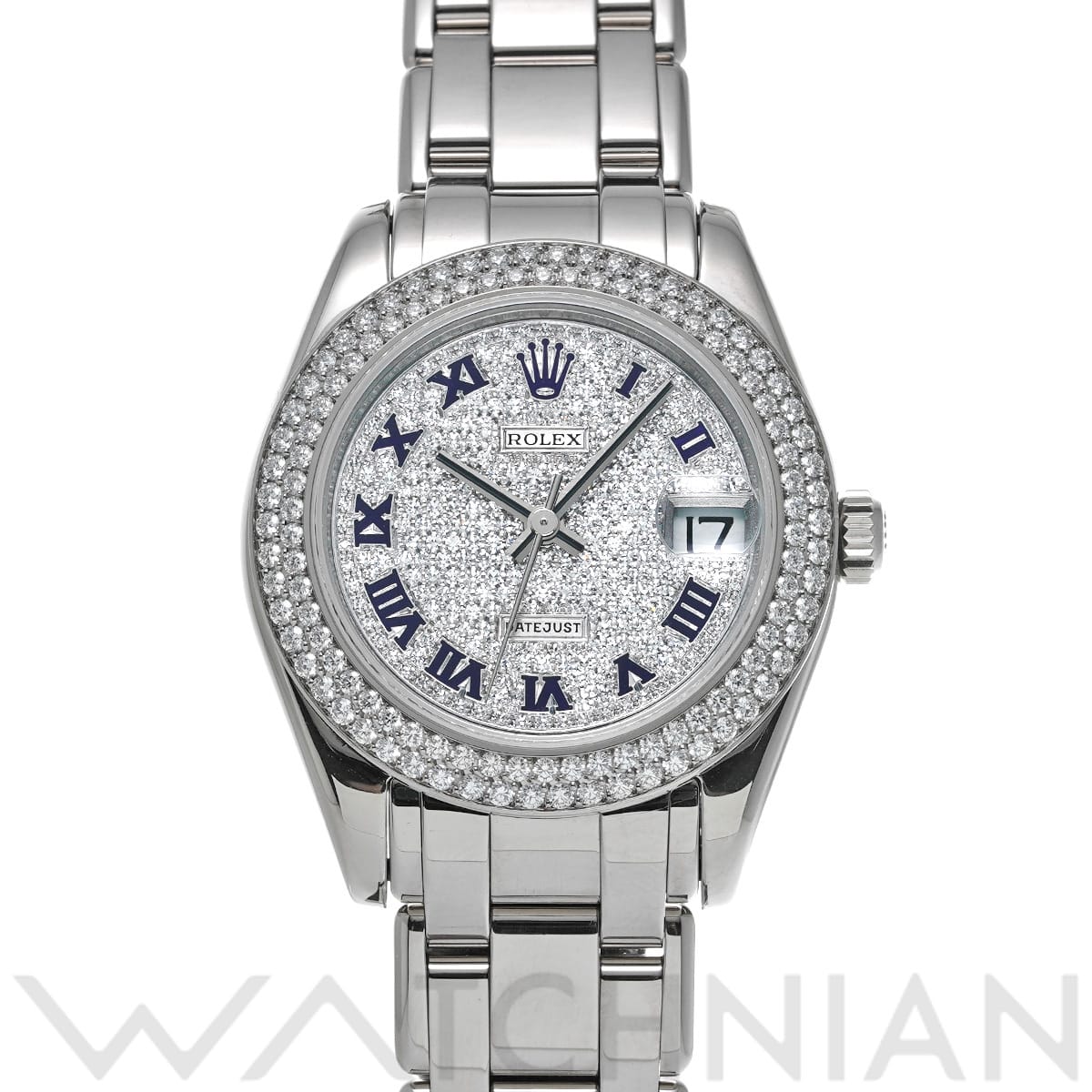 ロレックス デイトジャスト パールマスター 34 81339 ダイヤモンド ユニセックス 時計 【中古】【wristwatch】