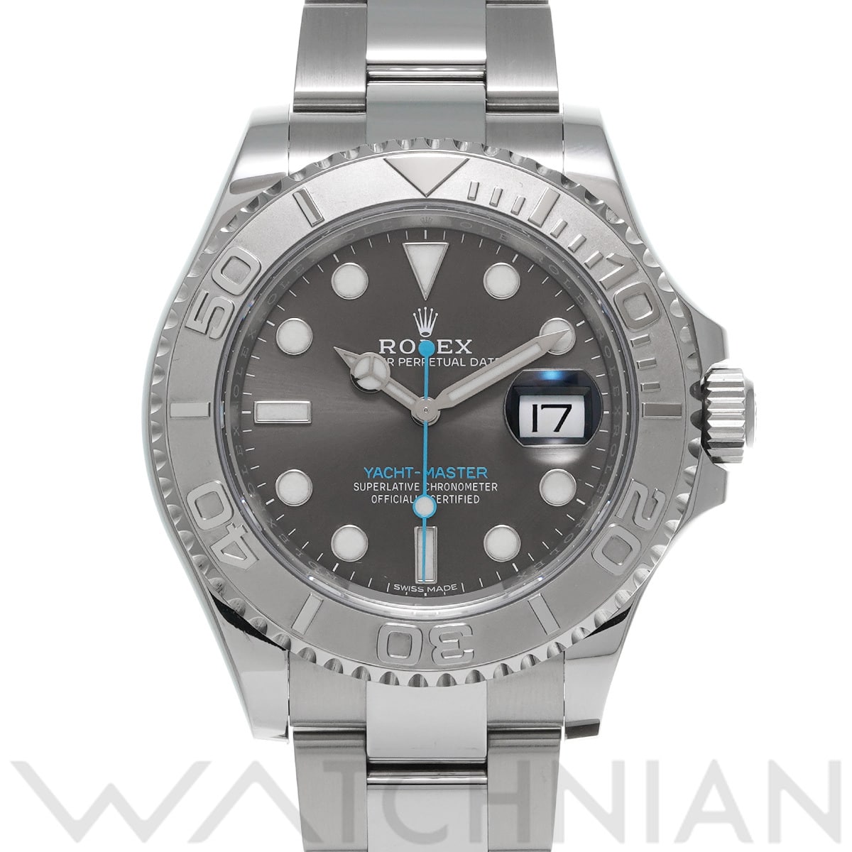 ロレックス ヨットマスター 40 116622 ダークロジウム メンズ 時計 【中古】【wristwatch】