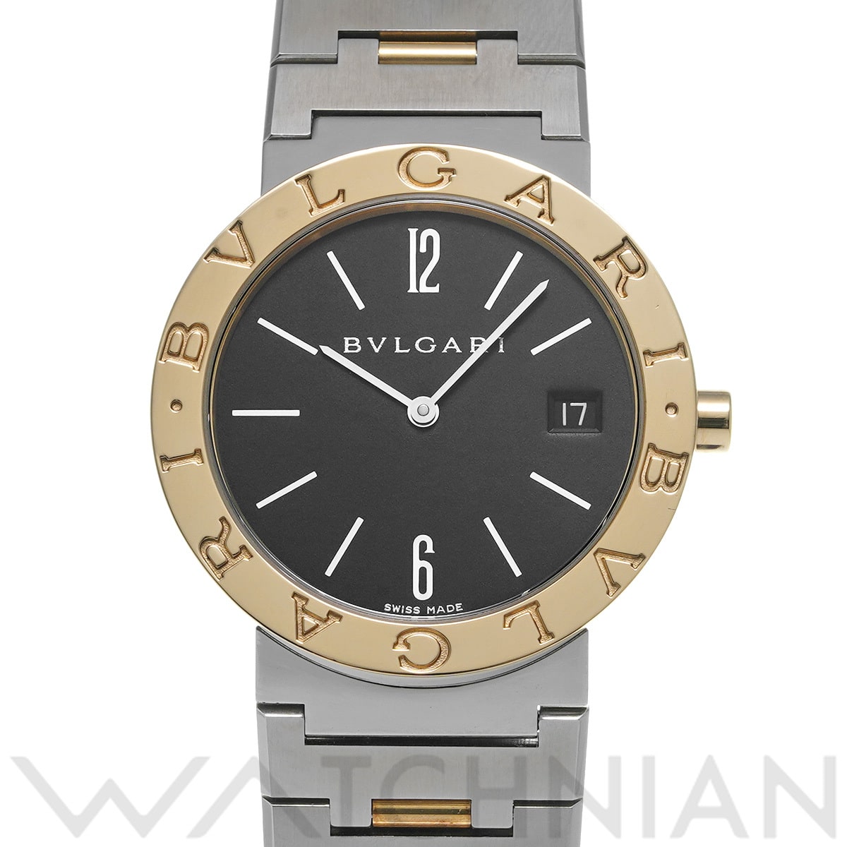ブルガリ ブルガリブルガリ BB33SGD ブラック ユニセックス 時計 【中古】【wristwatch】