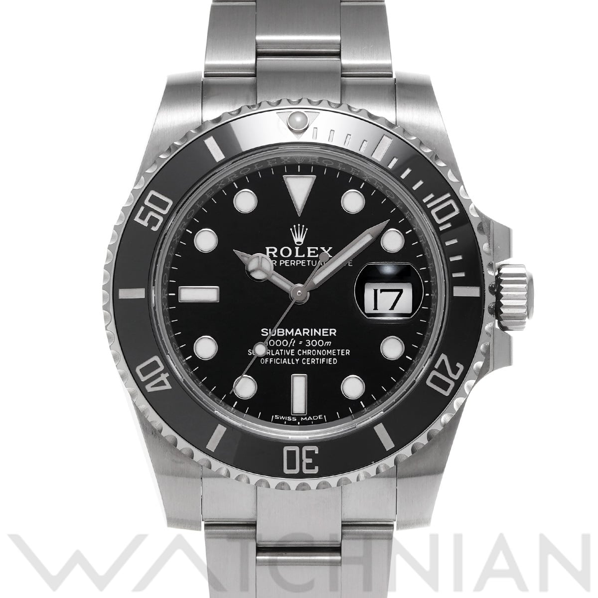 ロレックス サブマリーナ デイト 116610LN ブラック メンズ 時計 【中古】【wristwatch】