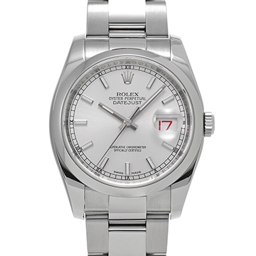 ロレックス デイトジャスト 116200 シルバー メンズ 時計 【中古】【wristwatch】