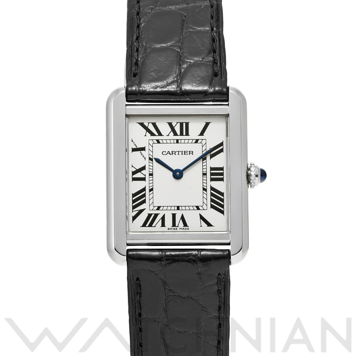カルティエ タンク ソロ SM W1018255 シルバー レディース 時計 【中古】【wristwatch】