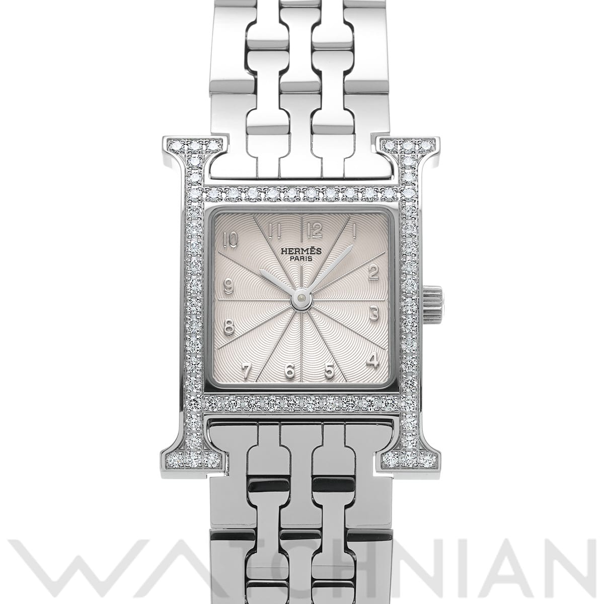 エルメス Hウォッチ HH1.230 シルバー レディース 時計 【中古】【wristwatch】
