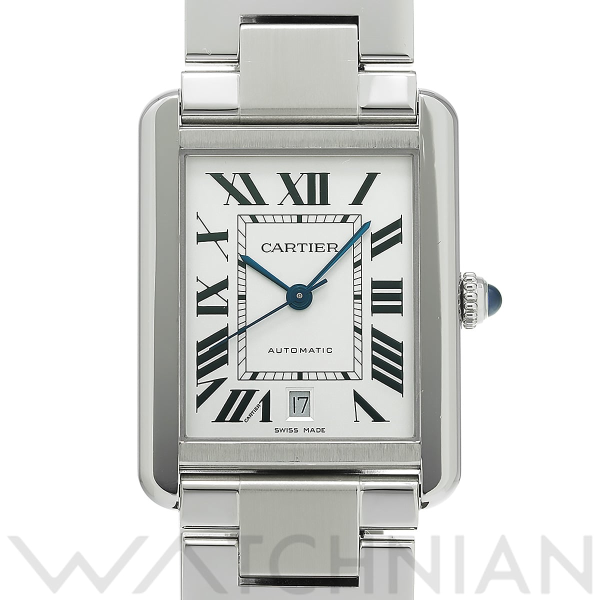 カルティエ タンク ソロ XL W5200028 シルバー メンズ 時計 【中古】【wristwatch】
