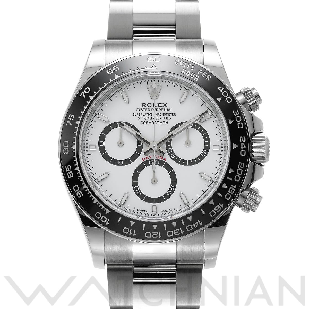 ロレックス コスモグラフ デイトナ 126500LN ホワイト メンズ 時計 【中古】【wristwatch】