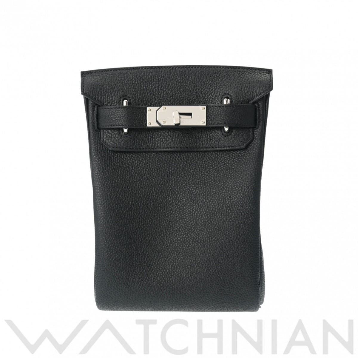 エルメス ケリー アッカド PM ブラック/パラジウム金具 トゴ レディース バッグ 【未使用】【bag】