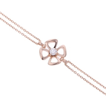 ブルガリ フィオレヴァー ブレスレット #sm K18ピンクゴールド PG レディース ジュエリー 【中古】【jewelry】