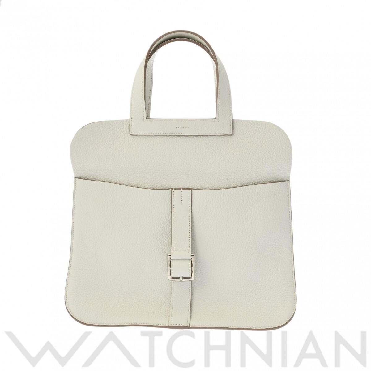 エルメス アルザン 31 ホワイト トリヨンクレマンス レディース バッグ 【中古】【bag】