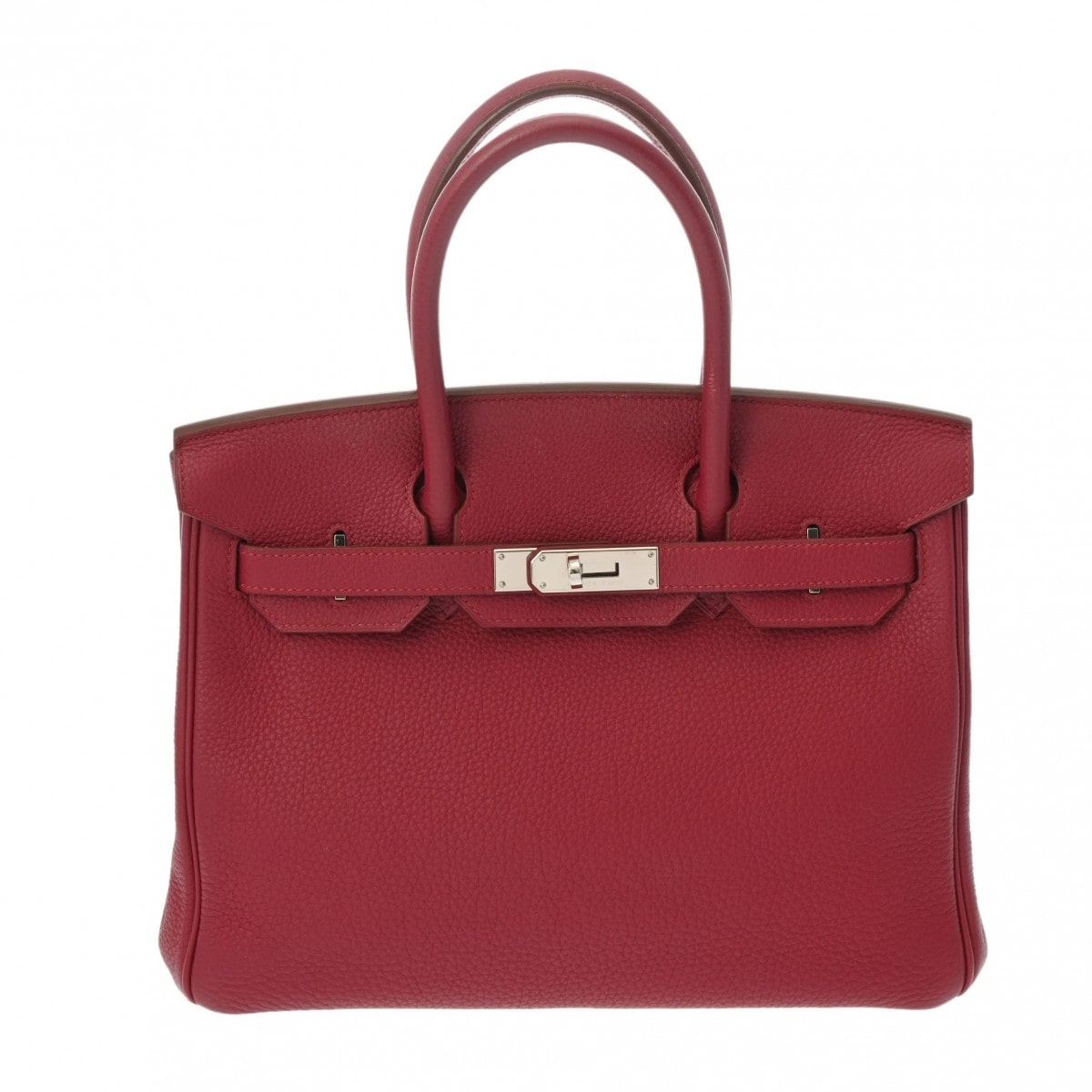 エルメス バーキン 30 ルビー/パラジウム金具 トゴ レディース バッグ 【中古】【bag】