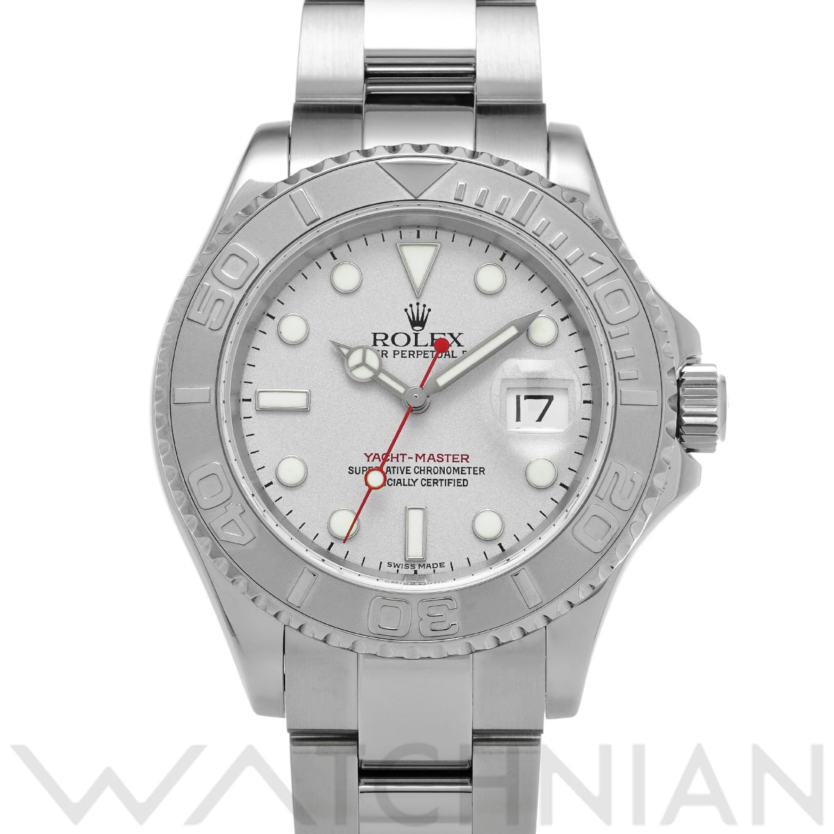 ロレックス ヨットマスター ロレジウム 16622 グレー メンズ 時計 【中古】【wristwatch】