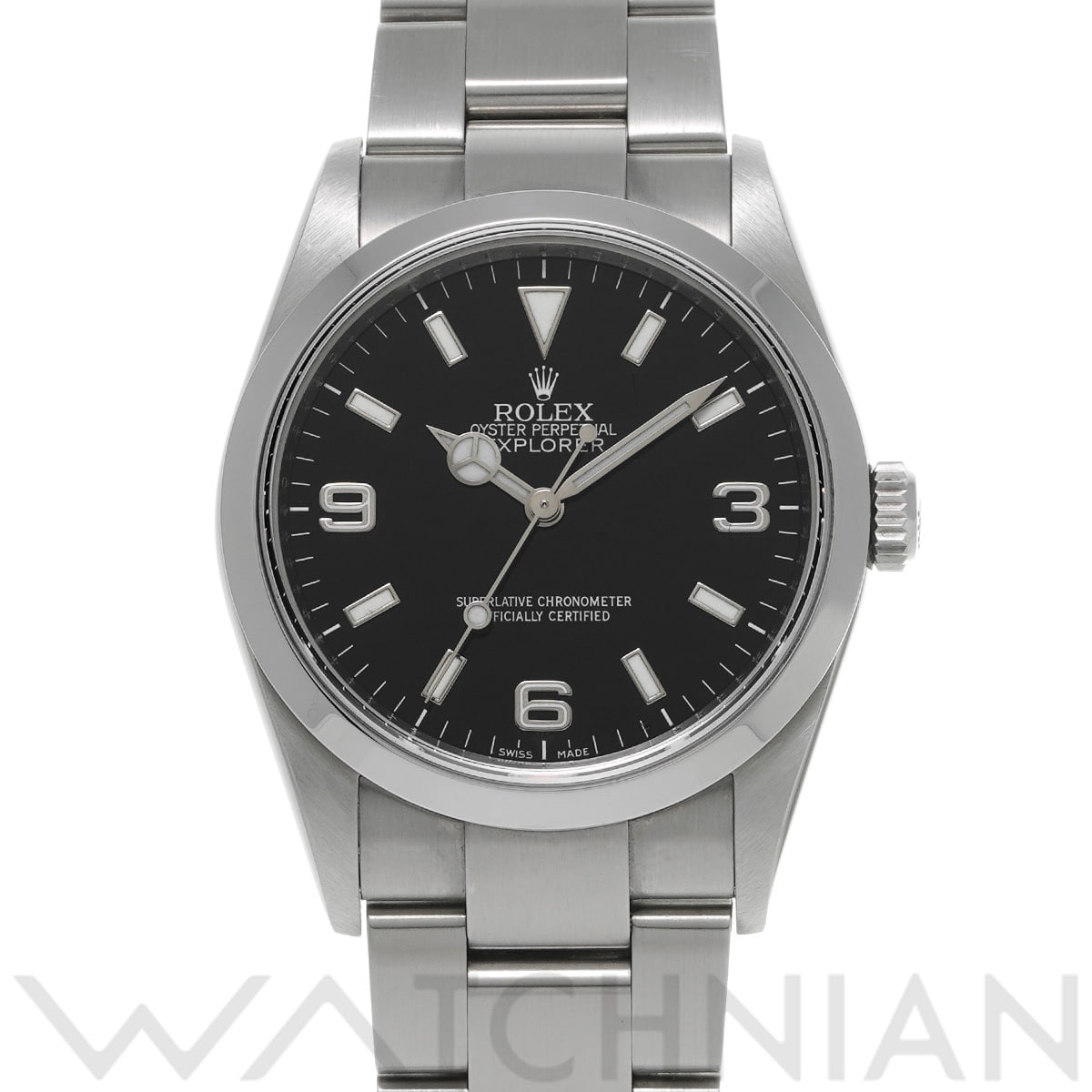 ロレックス エクスプローラー 114270 ブラック メンズ 時計 【中古】【wristwatch】