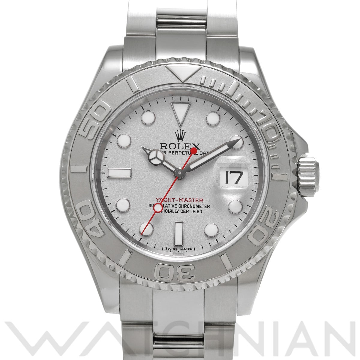 ロレックス ヨットマスター ロレジウム 16622 グレー メンズ 時計 【中古】【wristwatch】