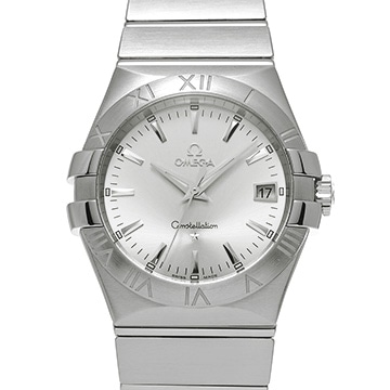オメガ コンステレーション クォーツ 123.10.35.60.02.001 シルバー メンズ 時計 【中古】【wristwatch】