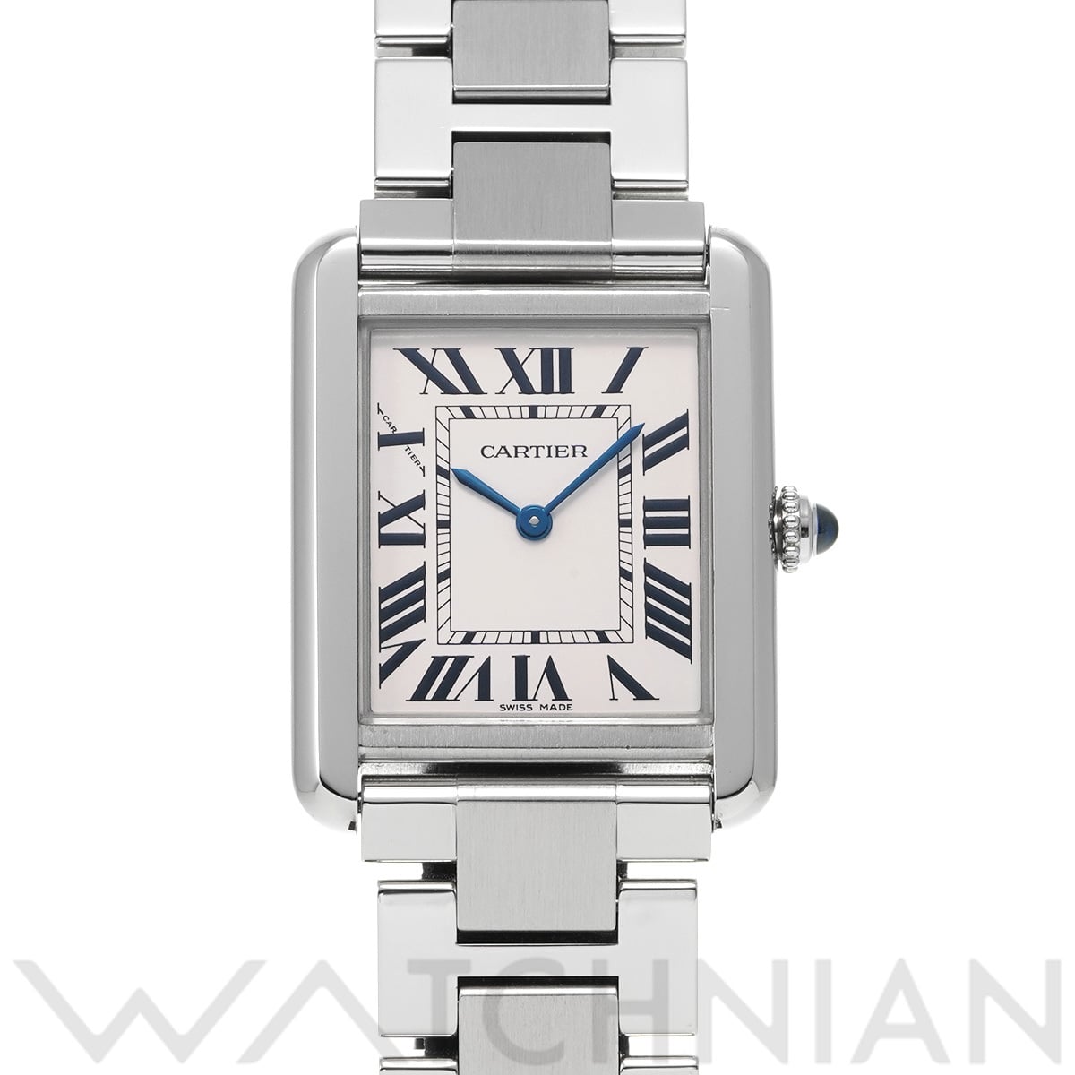 カルティエ タンク ソロ SM W5200013 シルバー レディース 時計 【中古】【wristwatch】