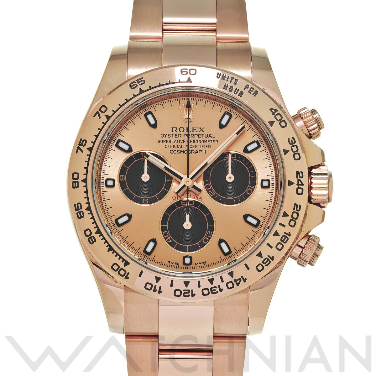 ロレックス コスモグラフ デイトナ 116505 ピンク/ブラック メンズ 時計 【中古】【wristwatch】