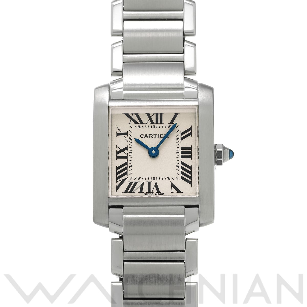 カルティエ タンクフランセーズ SM　 W51008Q3 シルバー レディース 時計 【中古】【wristwatch】