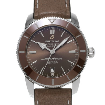 ブライトリング スーパーオーシャン ヘリテージ 46 AB202033/Q618 ブラウン メンズ 時計 【中古】【wristwatch】