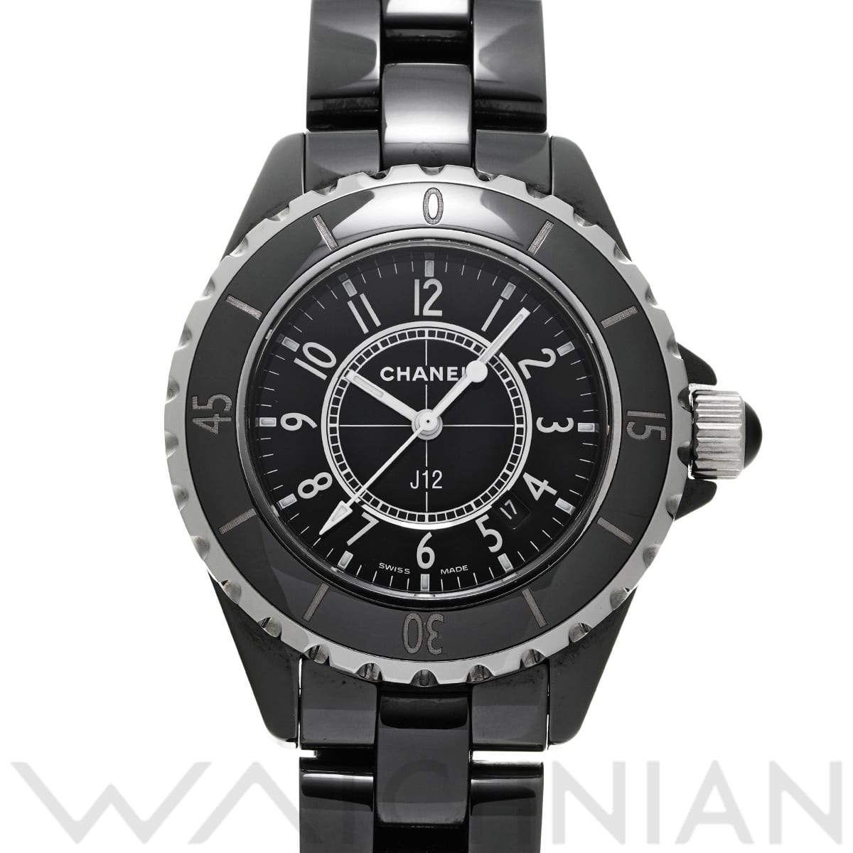シャネル J12 33MM H0682 ブラック レディース 時計 【中古】【wristwatch】
