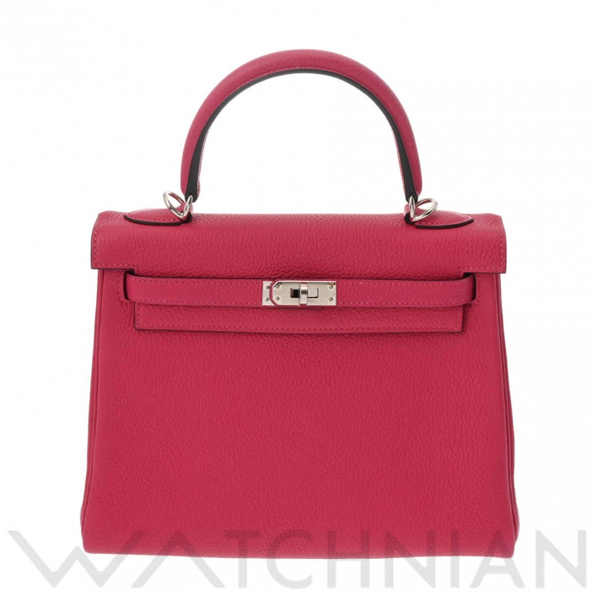 エルメス ケリー 25 内縫い 2WAY フランボワーズ トゴ レディース バッグ 【未使用】【bag】