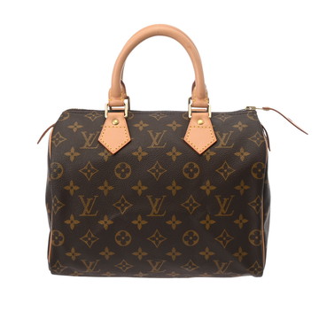 ルイ ヴィトン モノグラム スピーディ 25 ブラウン M41528 モノグラムキャンバス レディース バッグ 【中古】【bag】