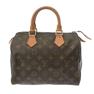 ルイ ヴィトン モノグラム スピーディ 25 ブラウン M41528 モノグラムキャンバス レディース バッグ 【中古】【bag】