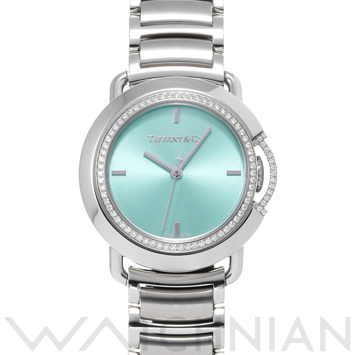 ティファニー ティファニーT 68482968 ティファニーブルー レディース 時計 【中古】【wristwatch】
