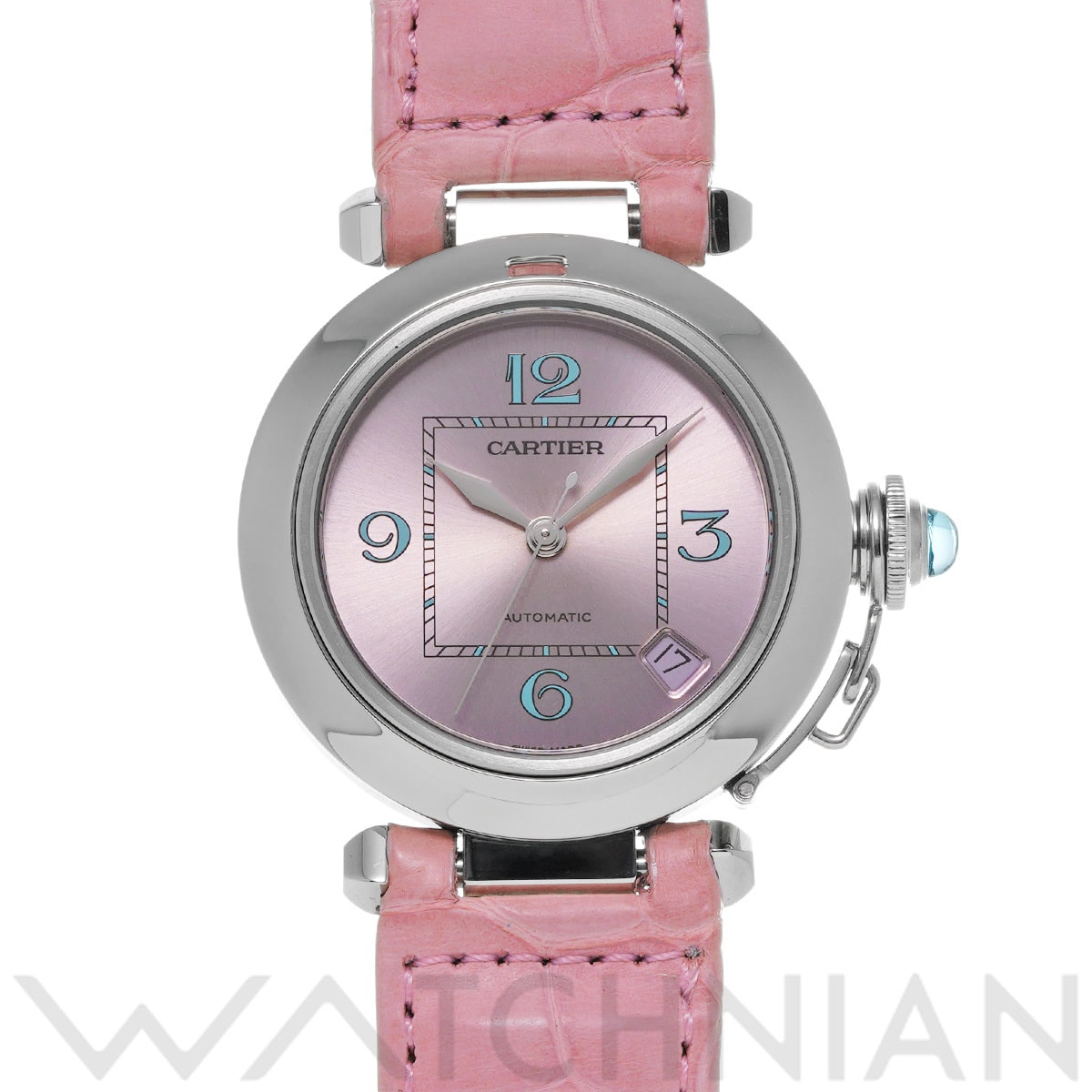 カルティエ パシャC W3108199 ピンク/ラベンダー ユニセックス 時計 【中古】【wristwatch】