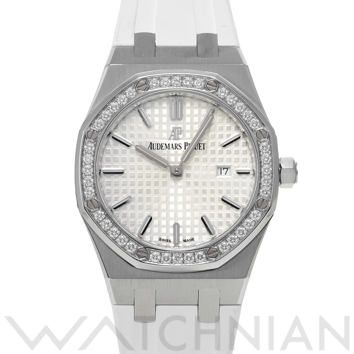 オーデマ ピゲ ロイヤルオーク クォーツ 67651ST.ZZ.D011CR.01 シルバー レディース 時計 【中古】【wristwatch】