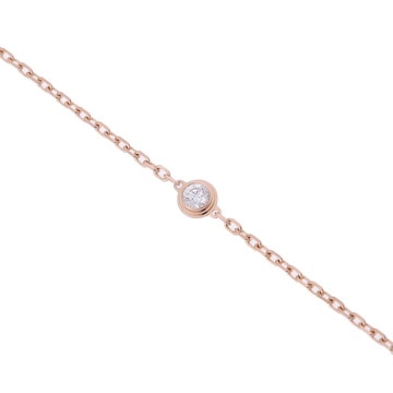 カルティエ ディアマンレジェ ブレスレット ゴールド K18ピンクゴールド PG レディース ジュエリー 【中古】【jewelry】