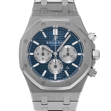 オーデマ ピゲ ロイヤルオーク クロノグラフ 26331ST.OO.1220ST.01 ブルー/ロジウム メンズ 時計 【中古】【wristwatch】