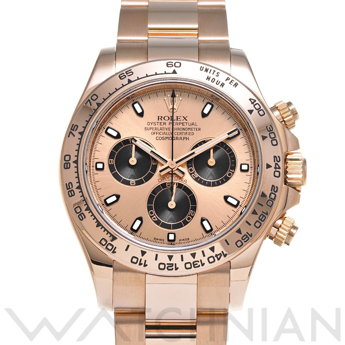 ロレックス コスモグラフ デイトナ 116505 ピンク/ブラック メンズ 時計 【中古】【wristwatch】